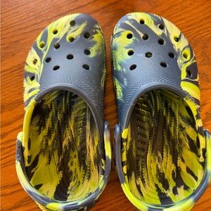 Youth Crocs. Like new! Size 1 kids.